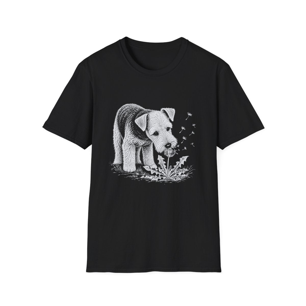 Lakeland Terrier Make A Wish Tee - Black