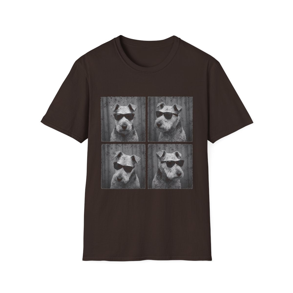 Lakeland Terrier Photo Booth Tee - Dark Chocolate
