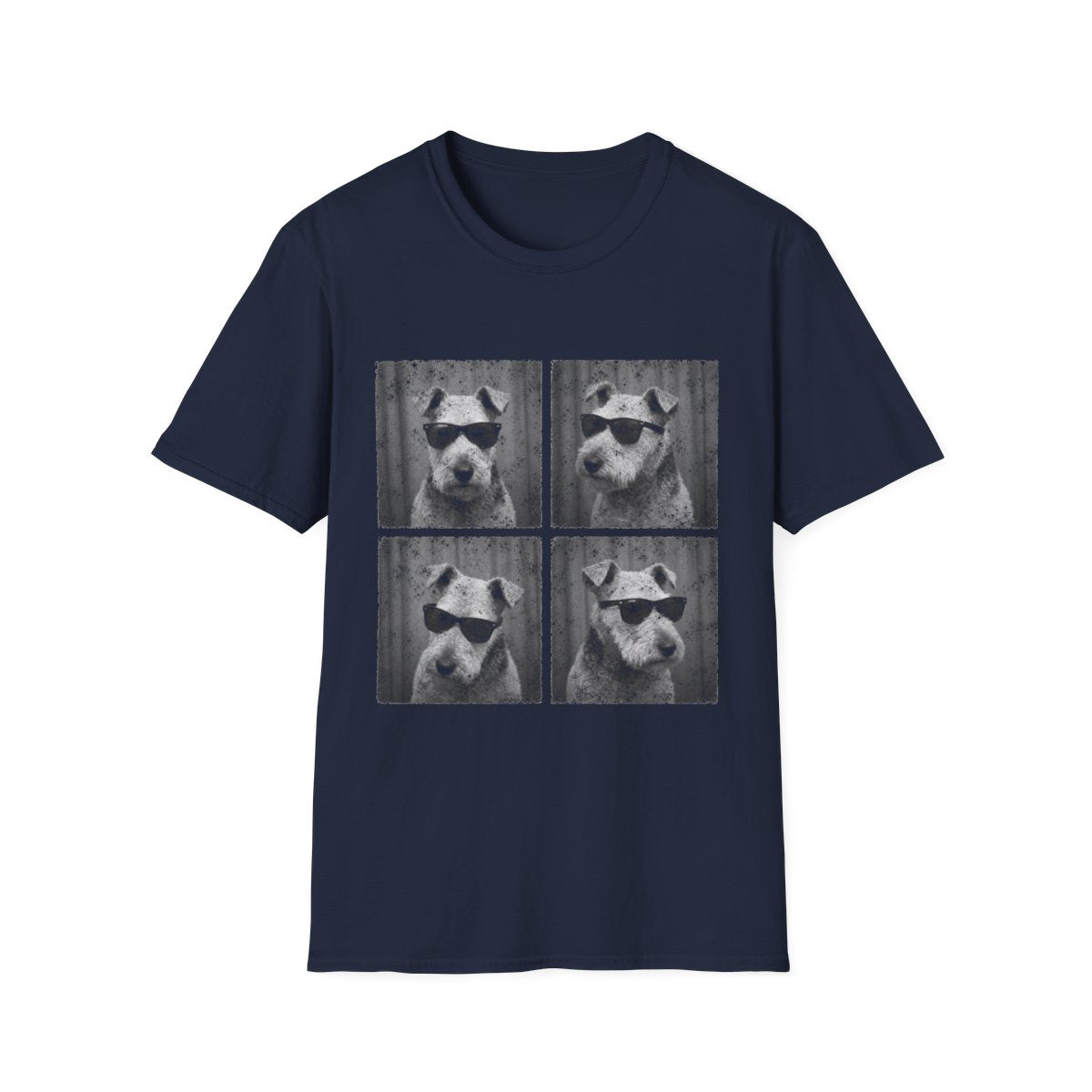 Lakeland Terrier Photo Booth Tee - Navy