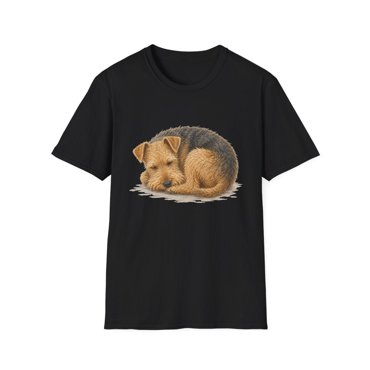 Lakeland Terrier Rest At Last Tee - Black