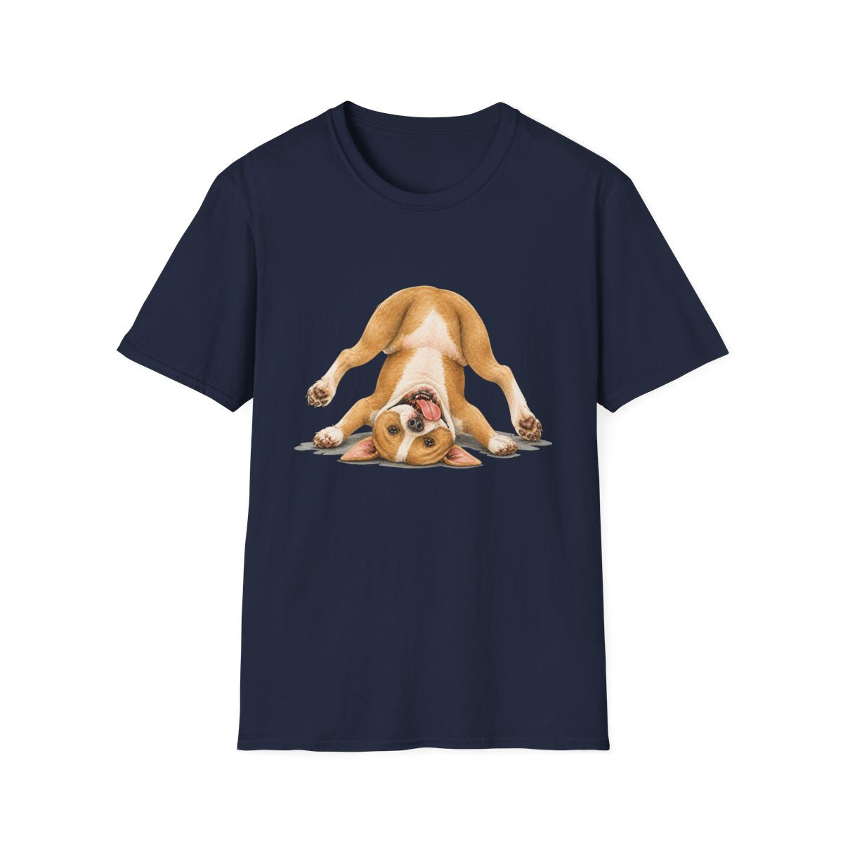 Living My Best Life American Pit Bull Terrier Tee - Navy