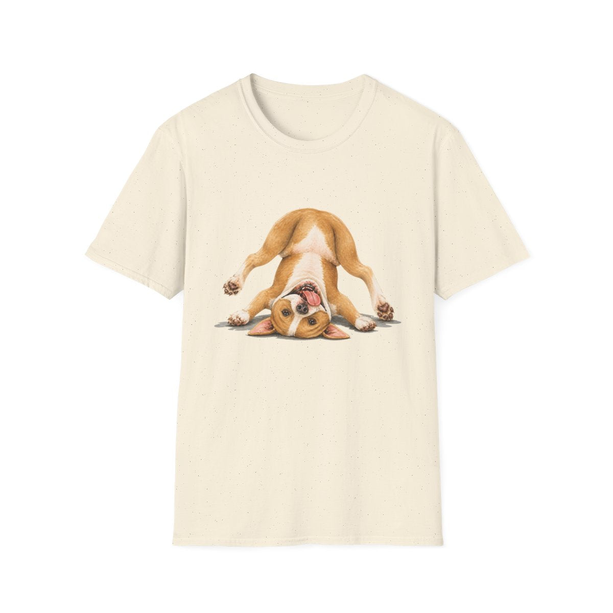 Living My Best Life American Pit Bull Terrier Tee - Natural