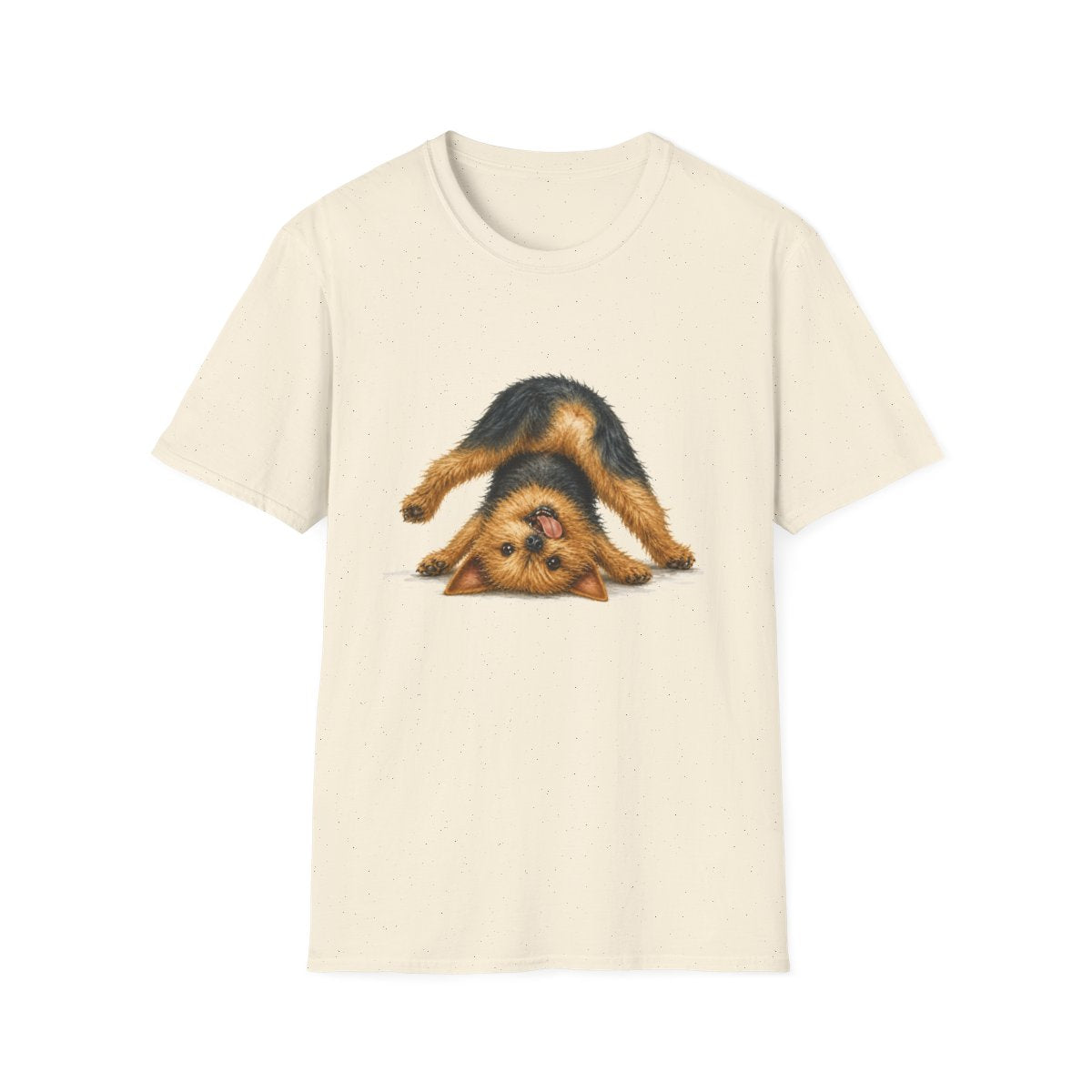Living My Best Life Australian Terrier Tee - Natural