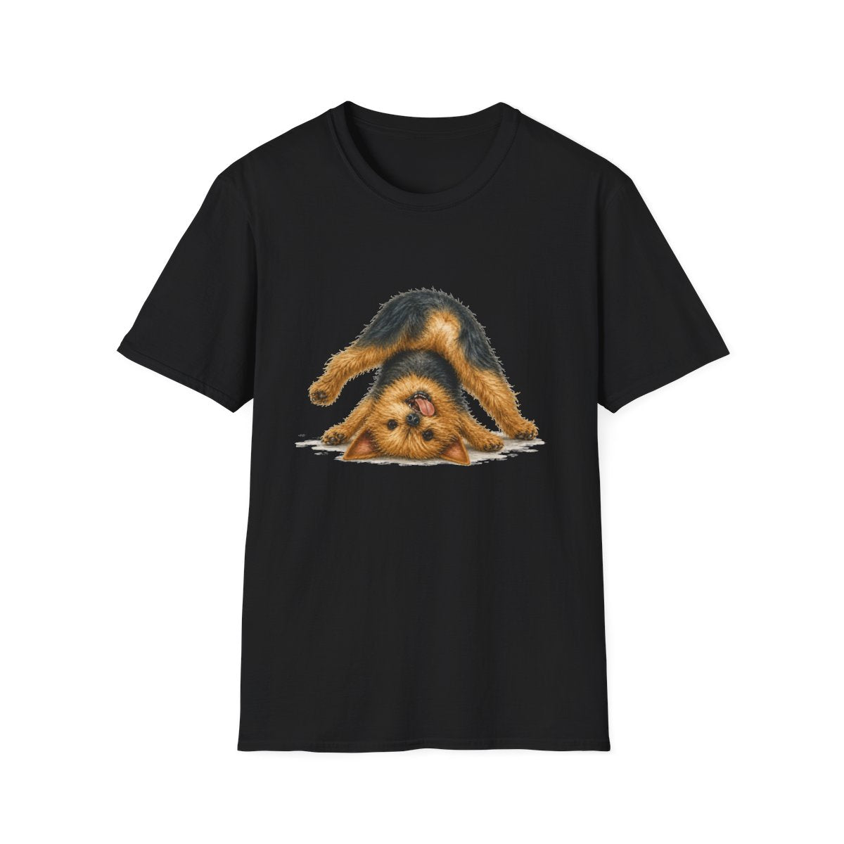 Living My Best Life Australian Terrier Tee - Black