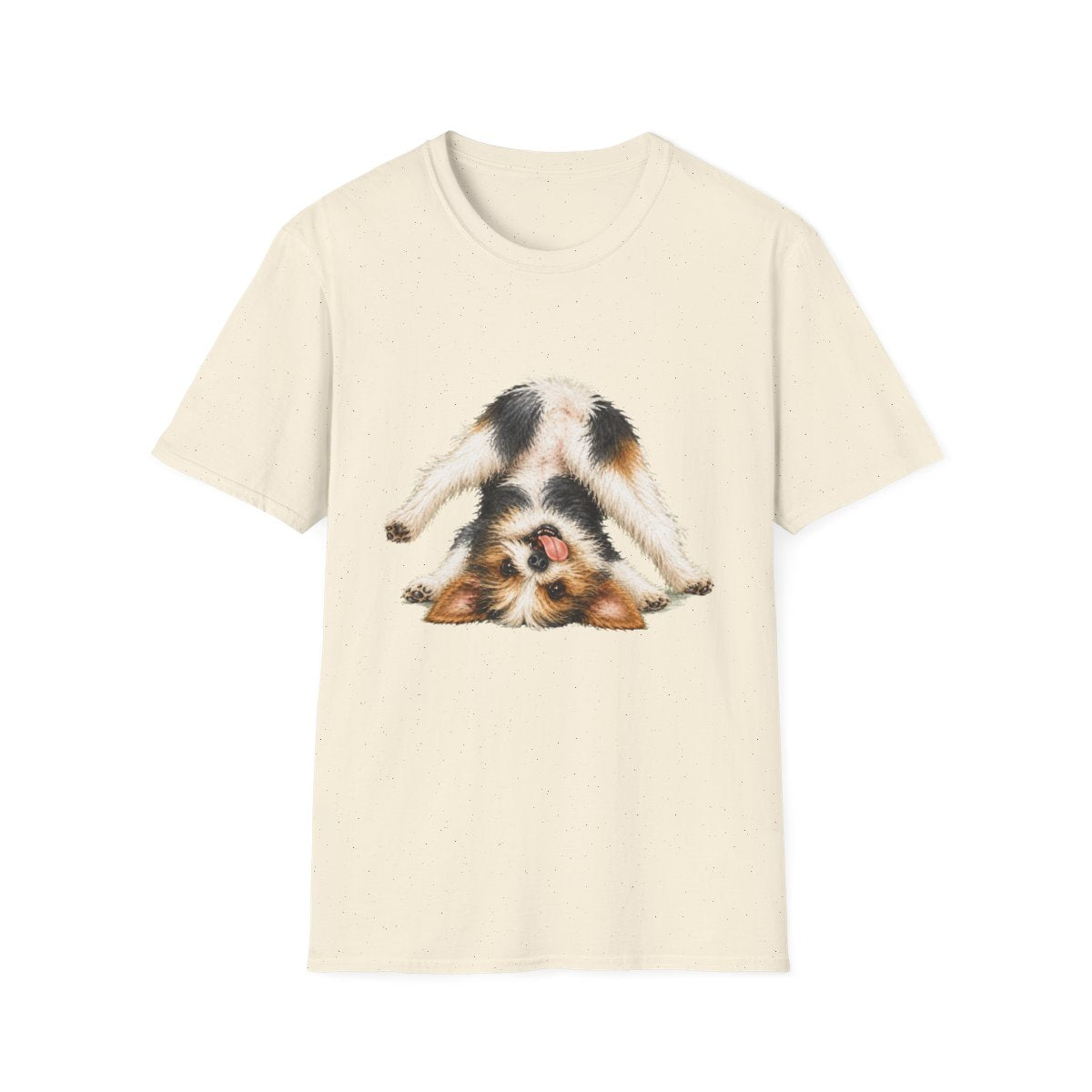 Living My Best Life Biewer Terrier Tee - Natural