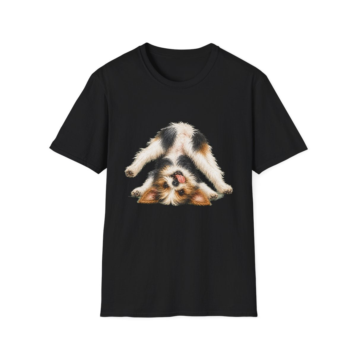 Living My Best Life Biewer Terrier Tee - Black