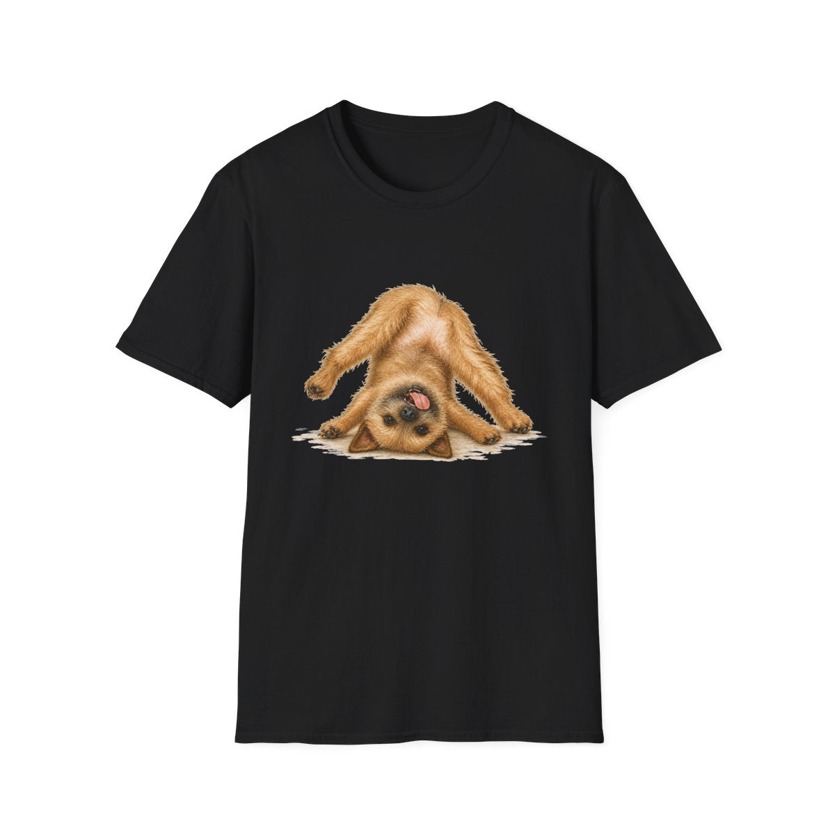 Living My Best Life Border Terrier Tee - Black