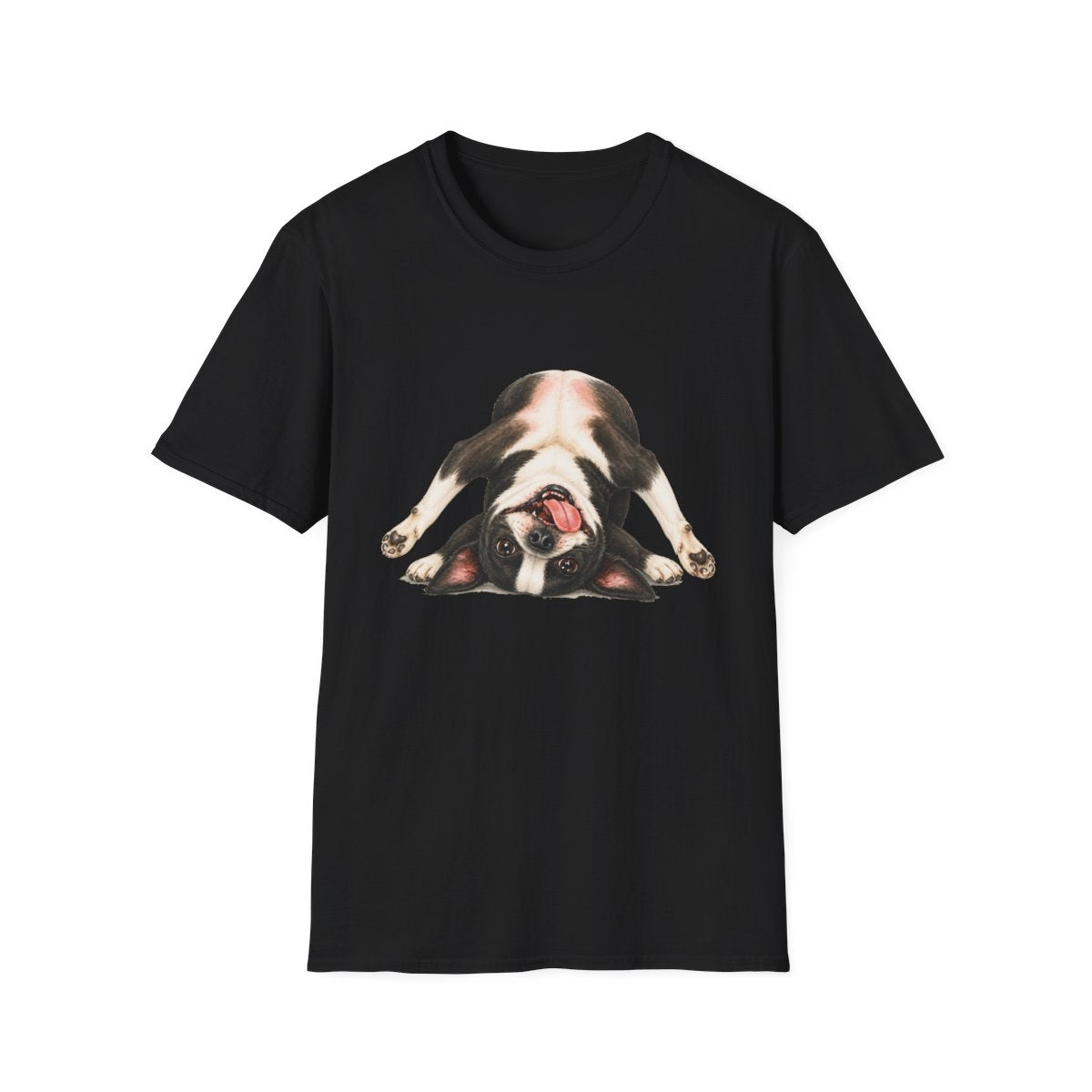Living My Best Life Boston Terrier Tee - Black