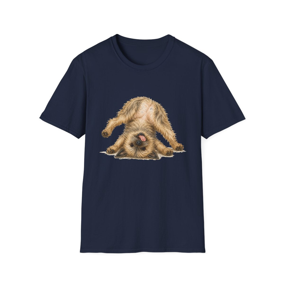 Living My Best Life Cairn Terrier Tee - Navy