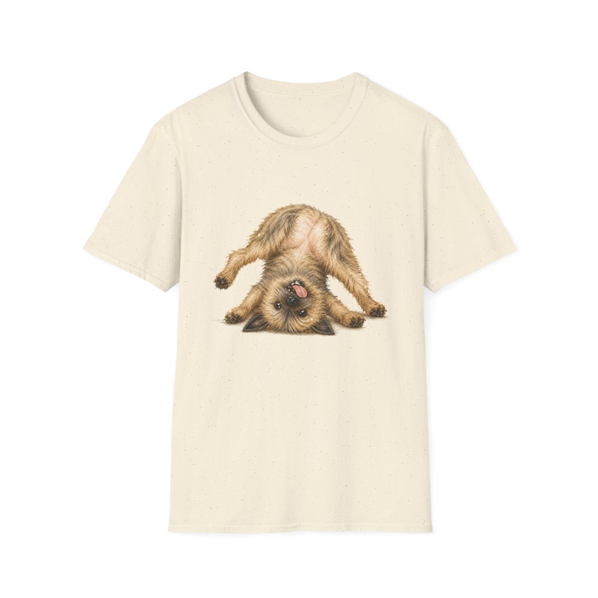 Living My Best Life Cairn Terrier Tee - Natural