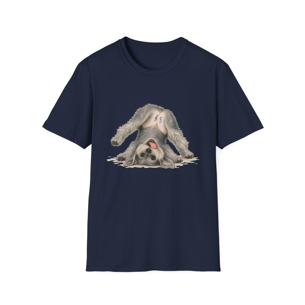 Living My Best Life Cesky Terrier Tee - Navy