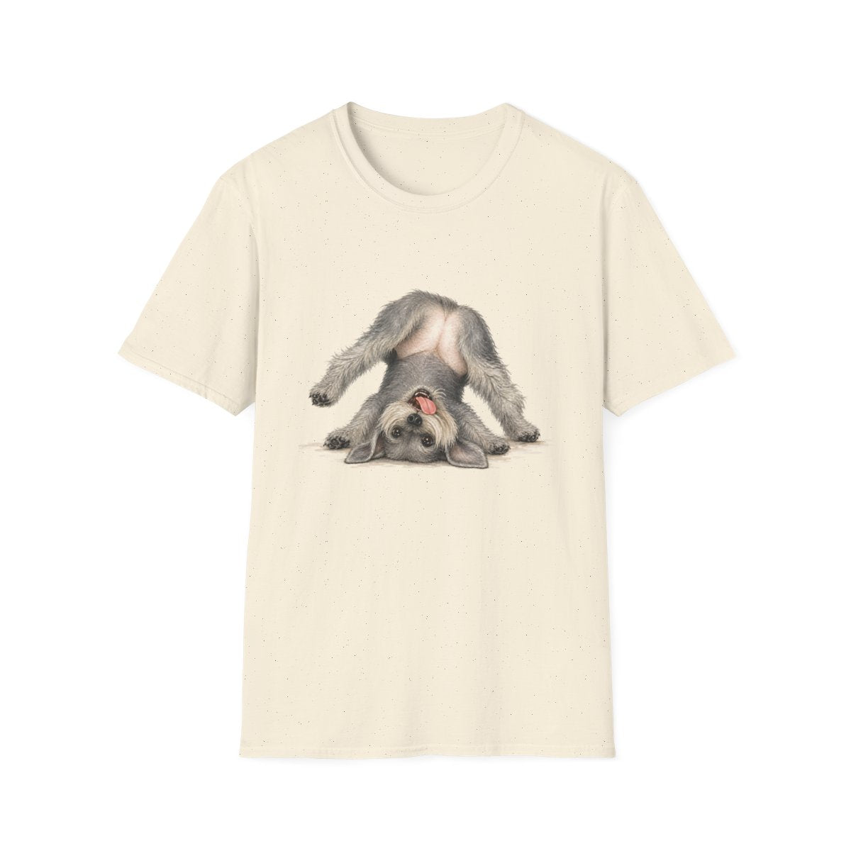 Living My Best Life Cesky Terrier Tee - Natural
