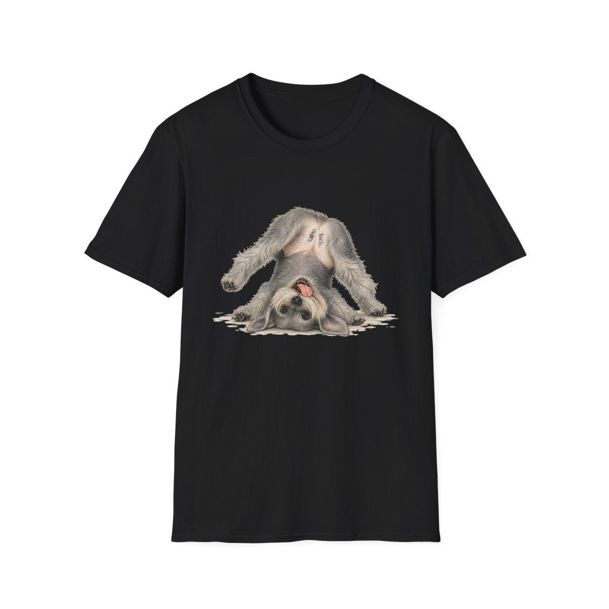 Living My Best Life Cesky Terrier Tee - Black