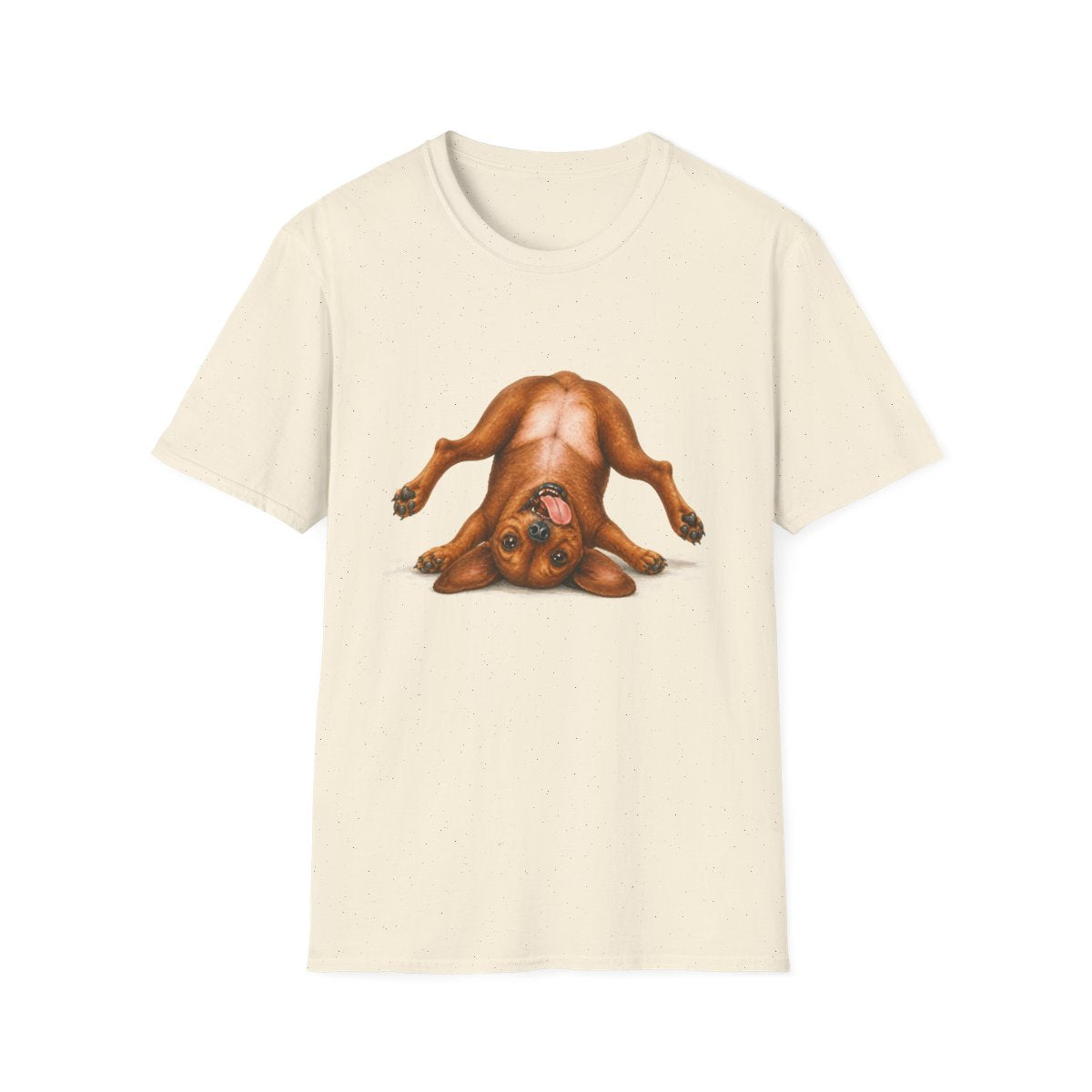 Living My Best Life Dachshund Tee - Natural