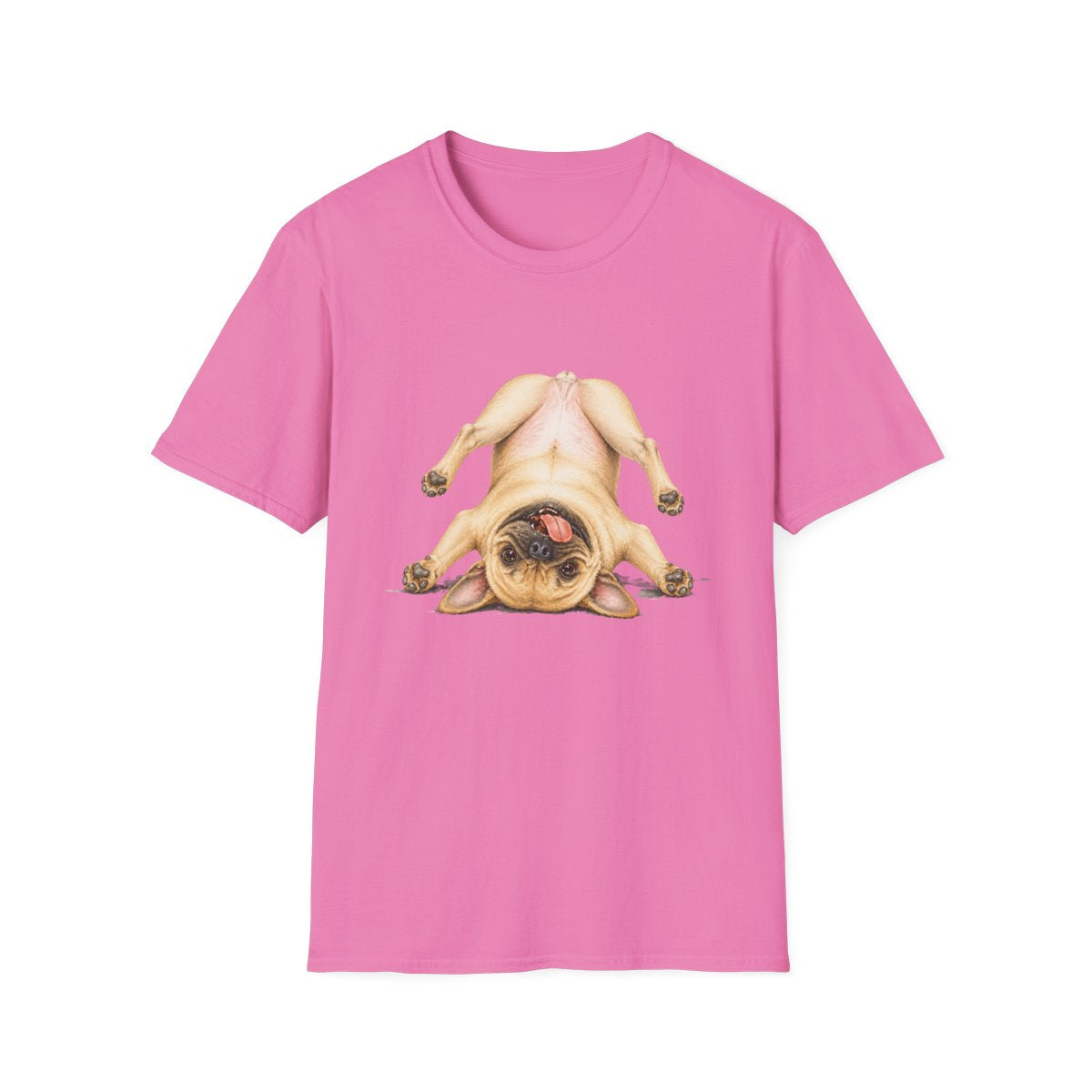 Living My Best Life French Bulldog Tee - Azalea