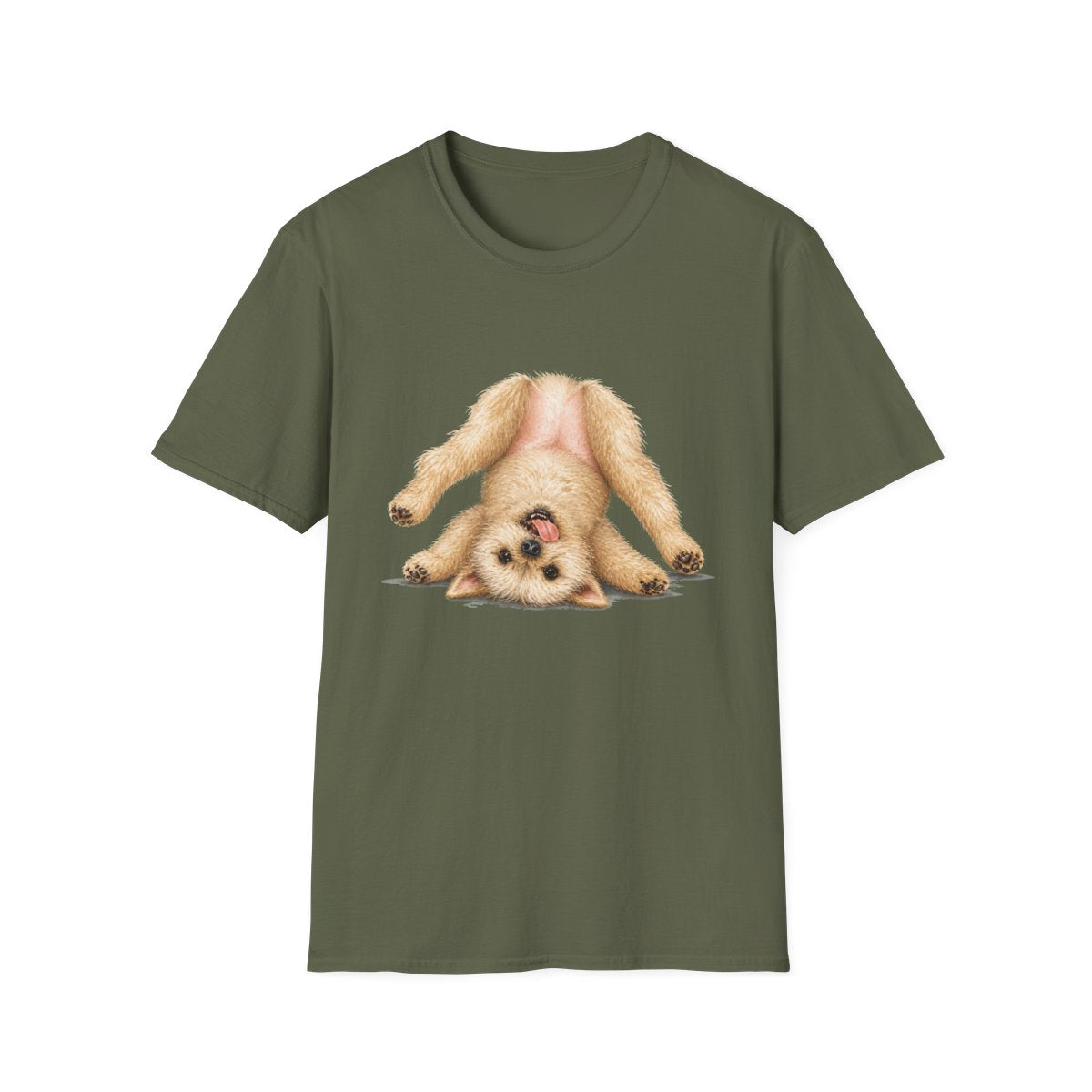 Living My Best Life Glen of Imaal Terrier Tee - Military Green