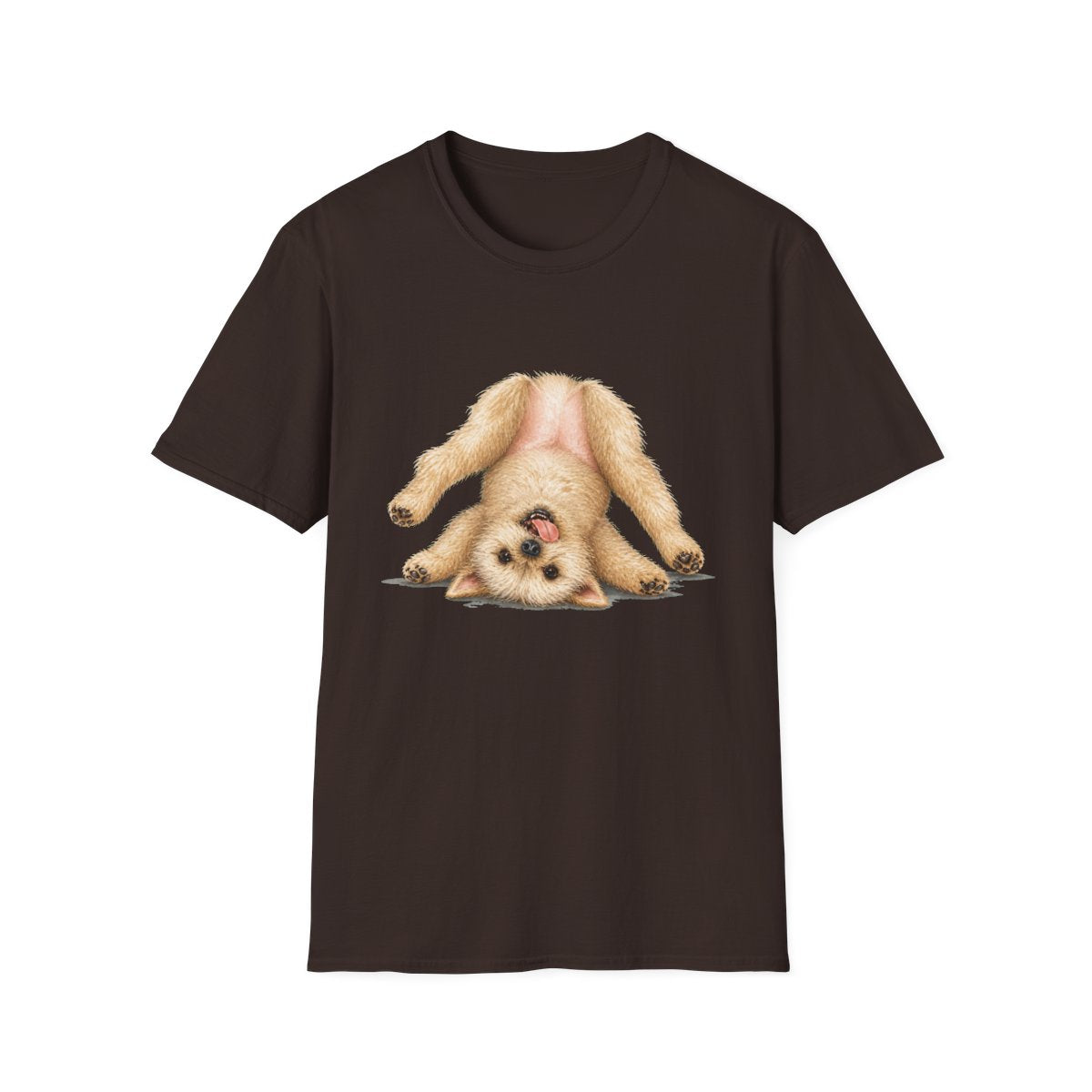 Living My Best Life Glen of Imaal Terrier Tee - Dark Chocolate