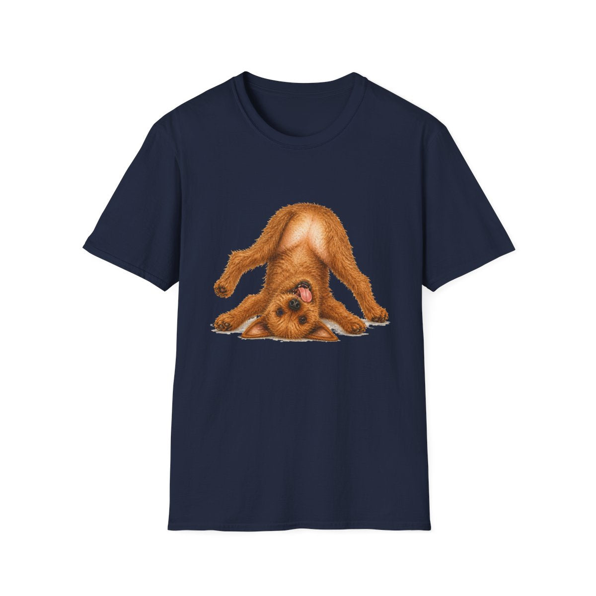 Living My Best Life Irish Terrier Tee - Navy