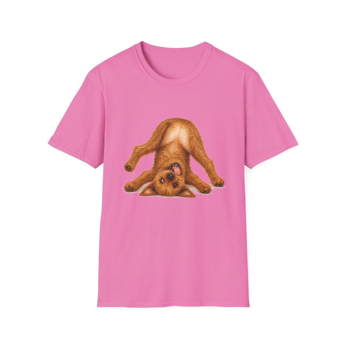 Living My Best Life Irish Terrier Tee - Azalea