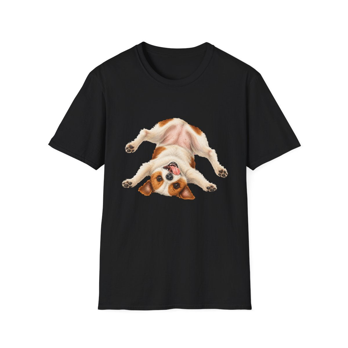 Living My Best Life Jack Russell Terrier Tee - Black