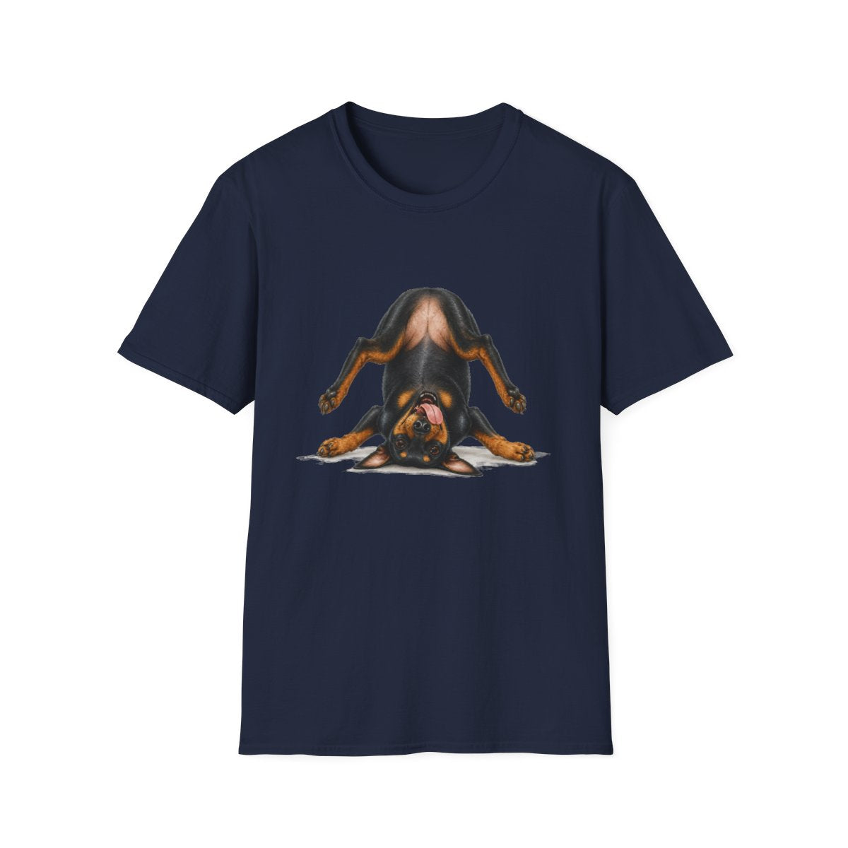 Living My Best Life Manchester Terrier Tee - Navy