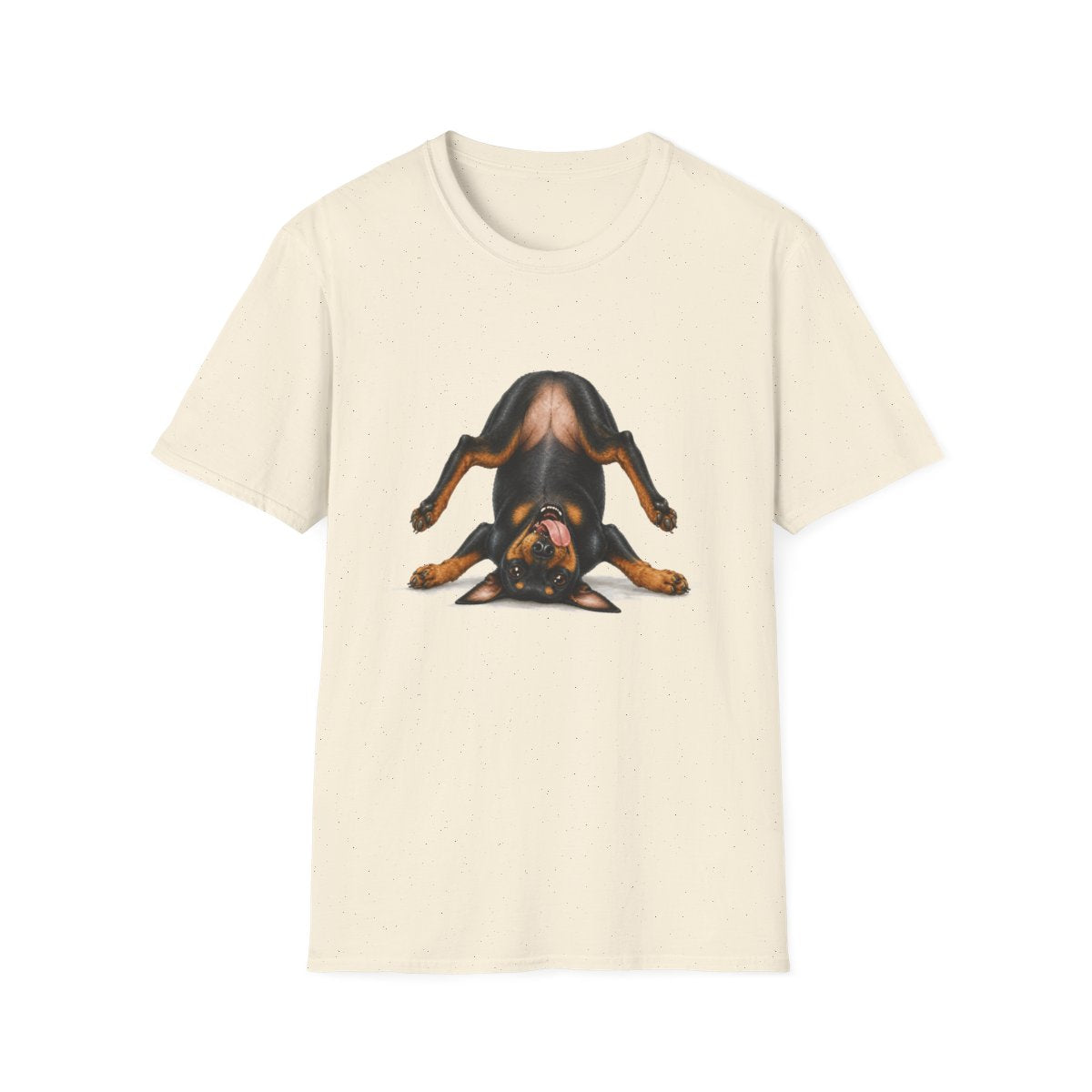 Living My Best Life Manchester Terrier Tee - Natural