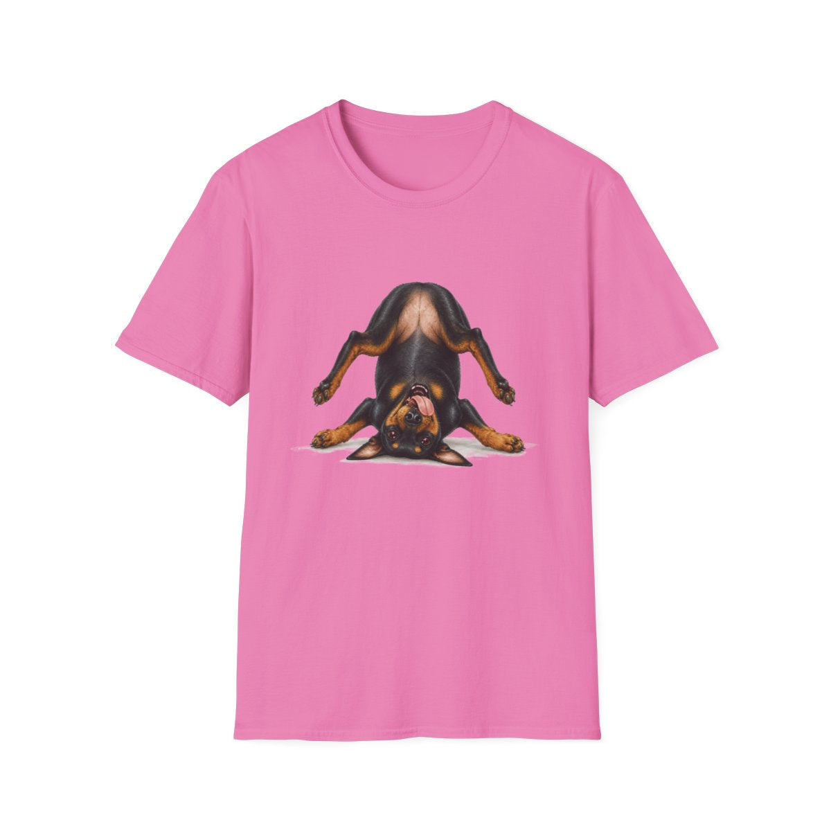 Living My Best Life Manchester Terrier Tee - Azalea