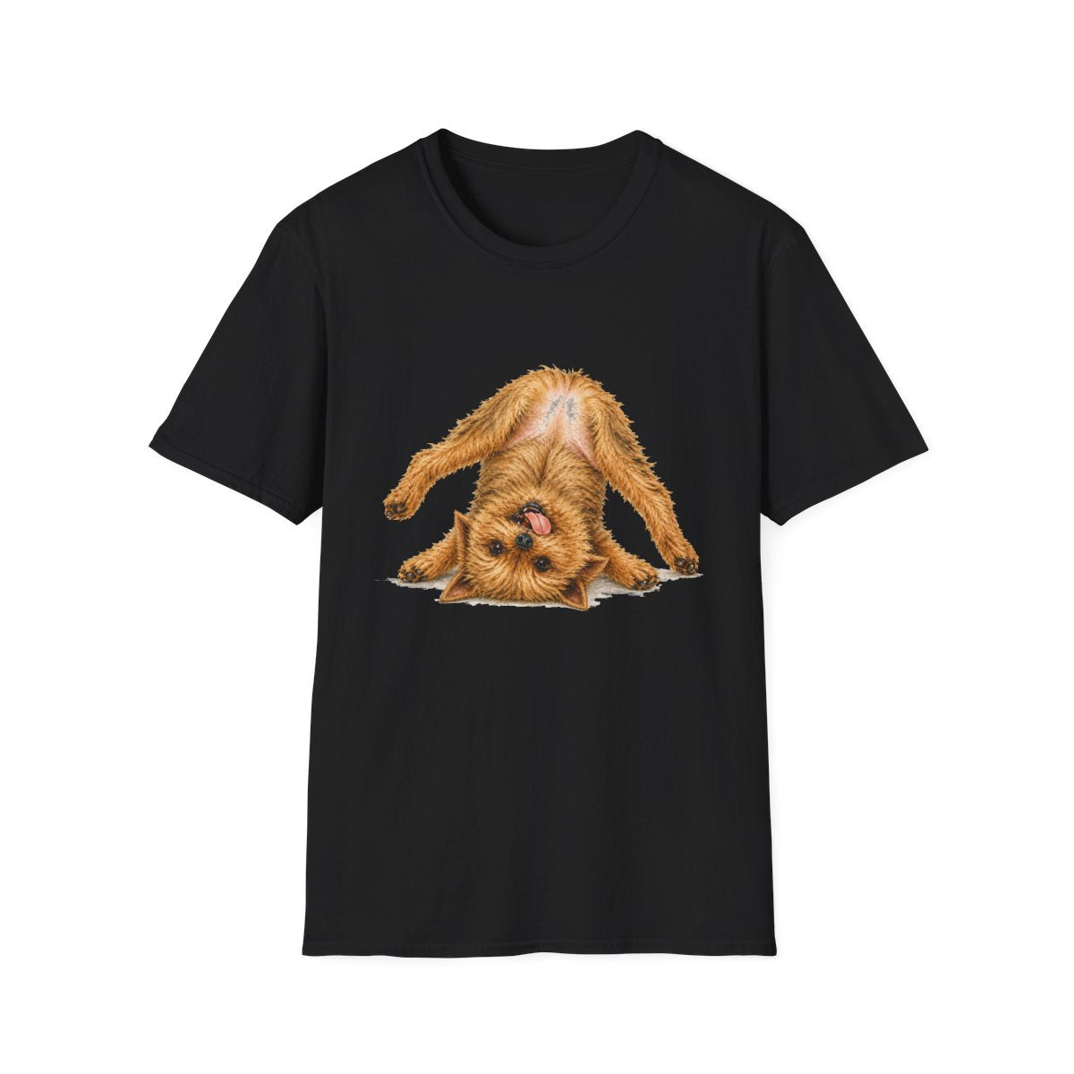 Living My Best Life Norwich Terrier Tee - Black