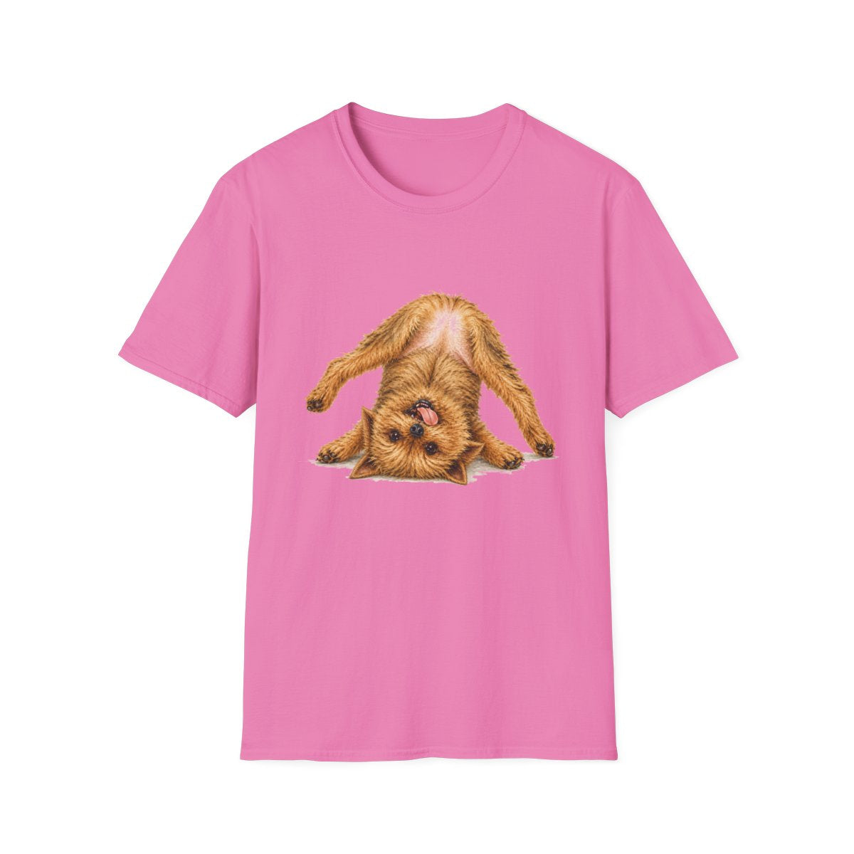 Living My Best Life Norwich Terrier Tee - Azalea