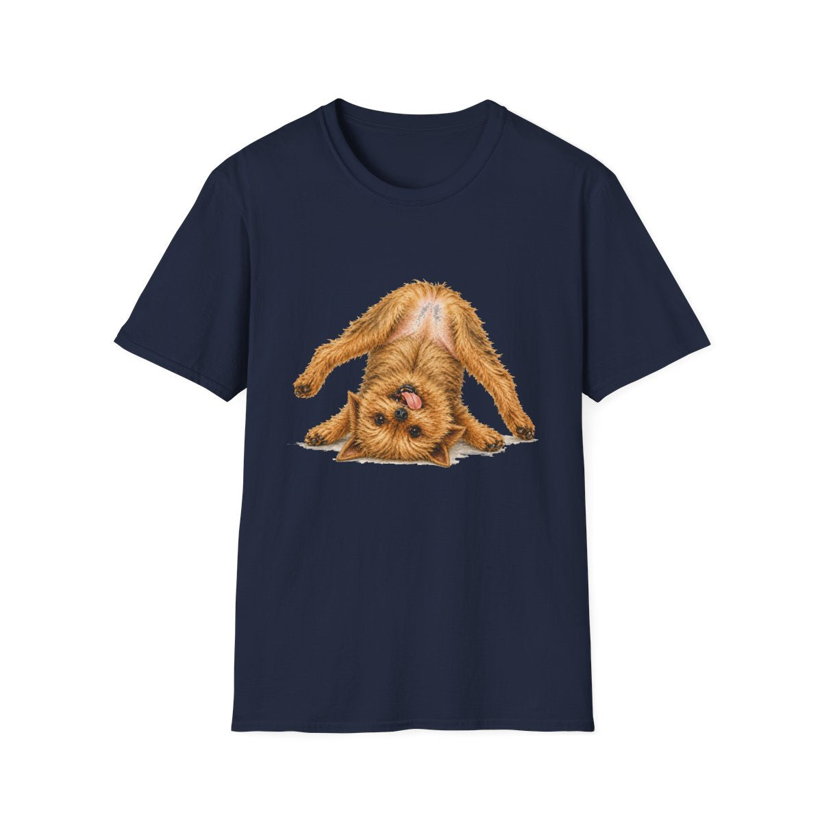 Living My Best Life Norwich Terrier Tee - Navy