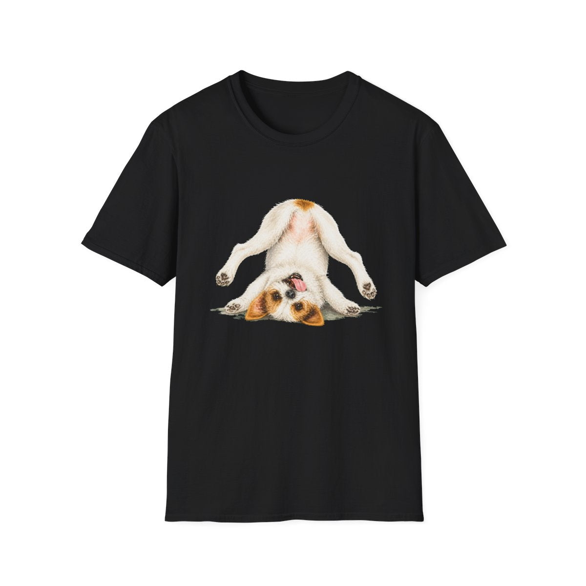 Living My Best Life Parson Russell Terrier Tee - Black