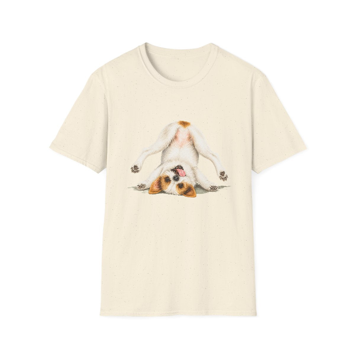 Living My Best Life Parson Russell Terrier Tee - Natural