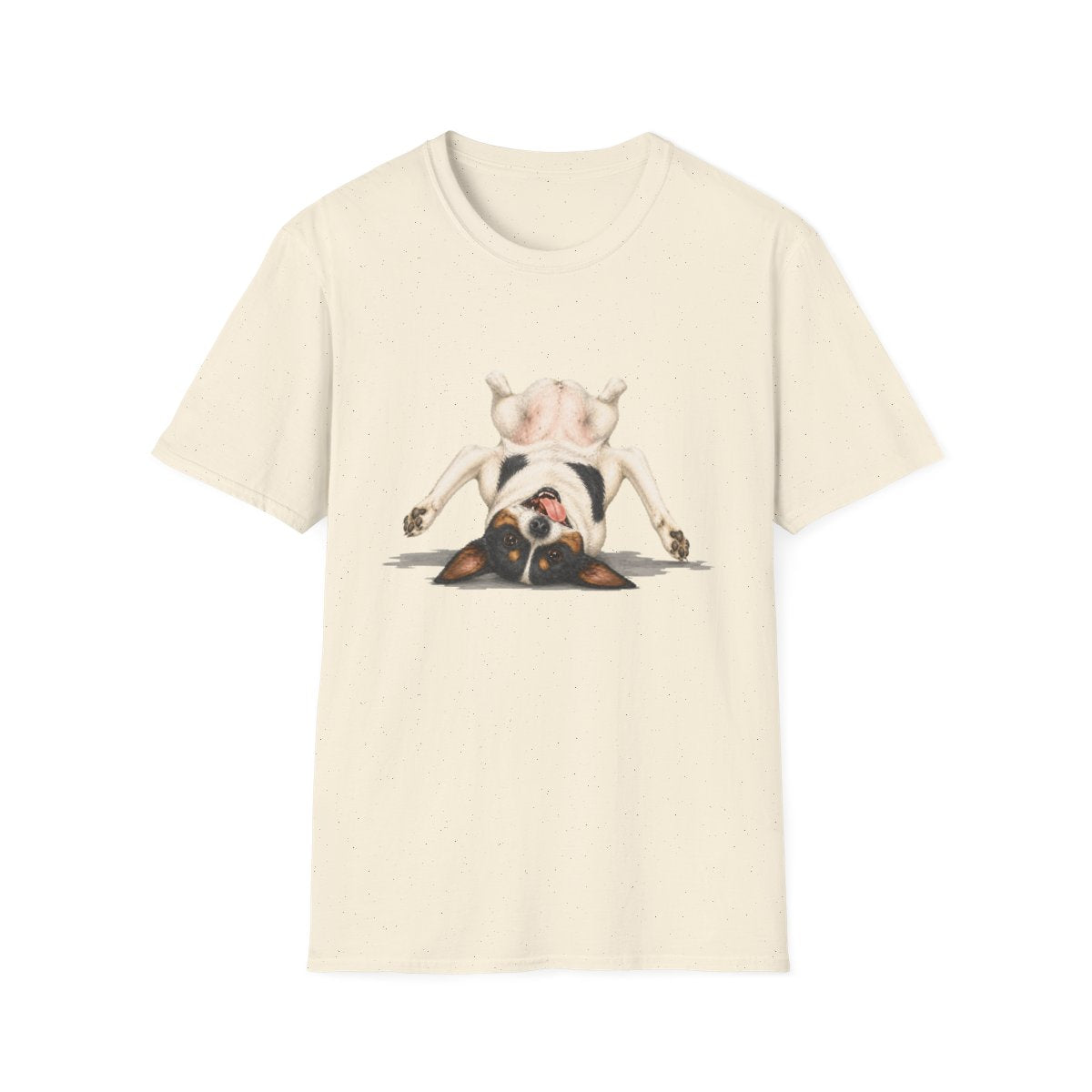 Living My Best Life Rat Terrier Tee - Natural