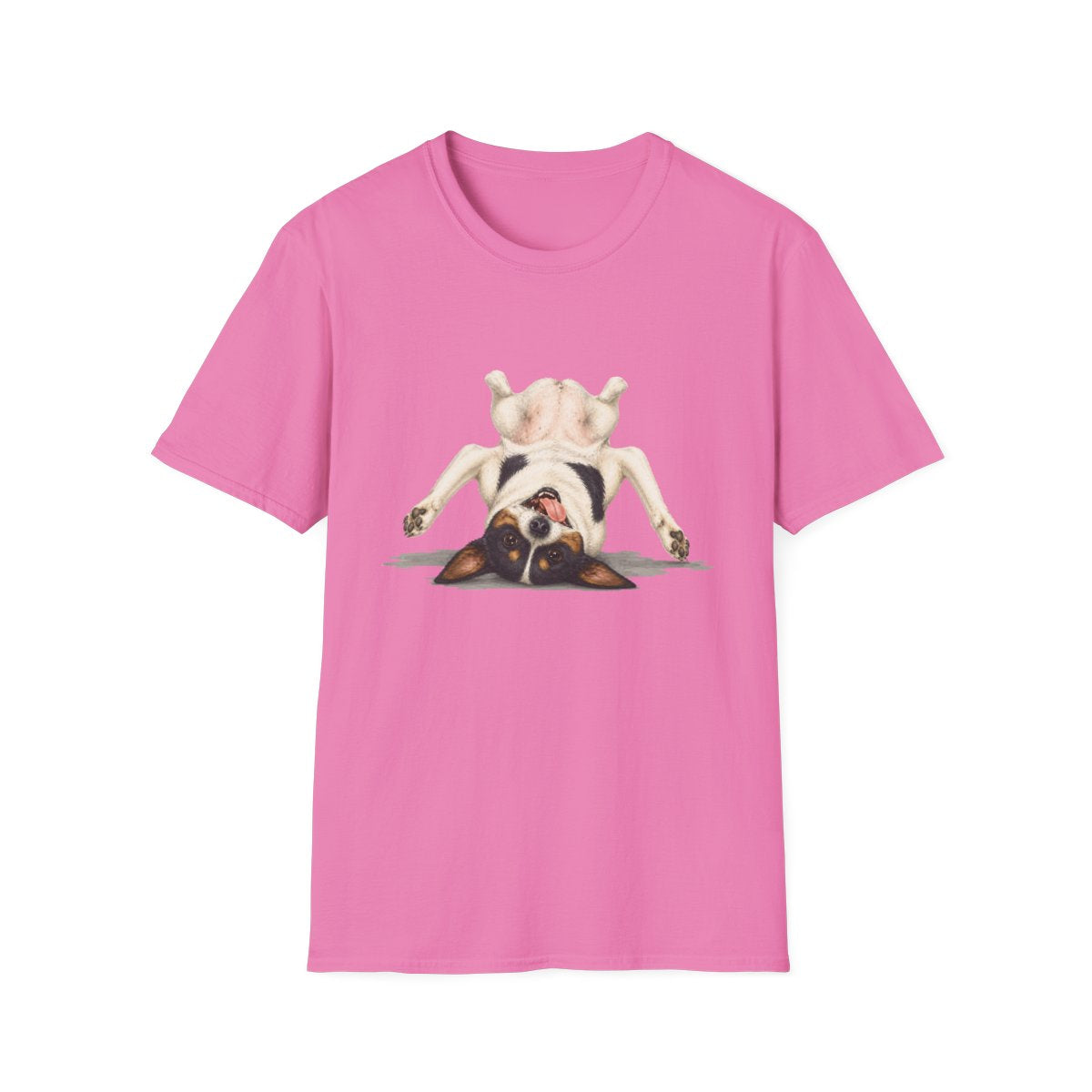 Living My Best Life Rat Terrier Tee - Azalea