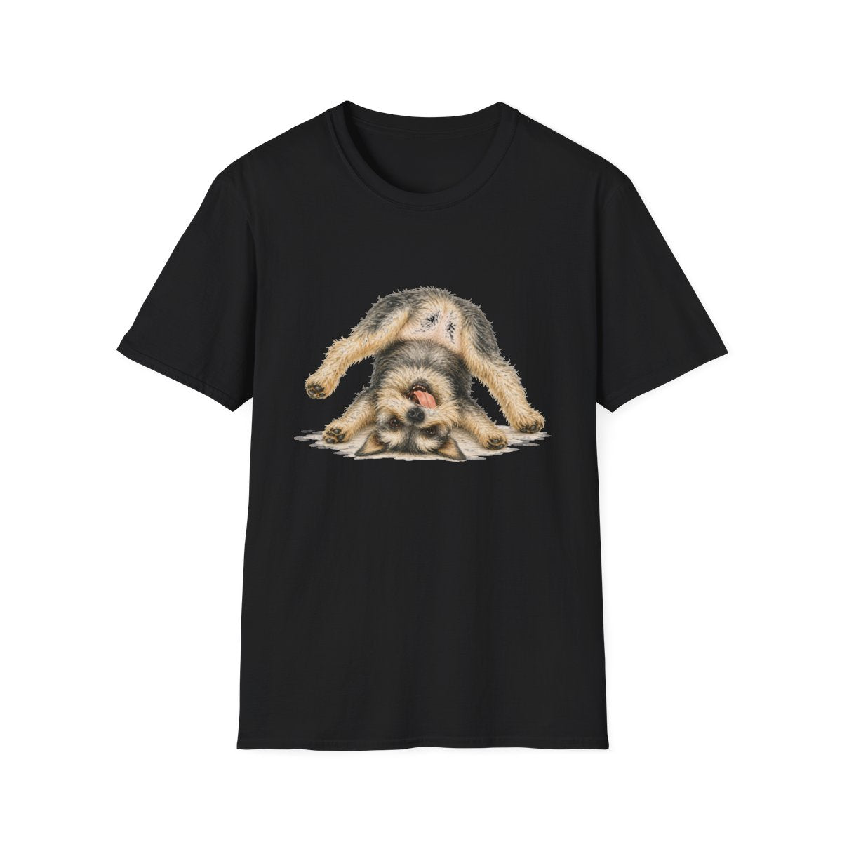 Living My Best Life Schnauzer Tee - Black