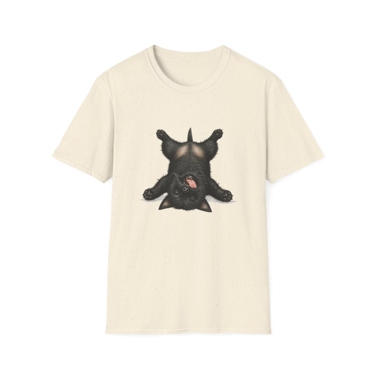 Living My Best Life Scottish Terrier Tee - Natural