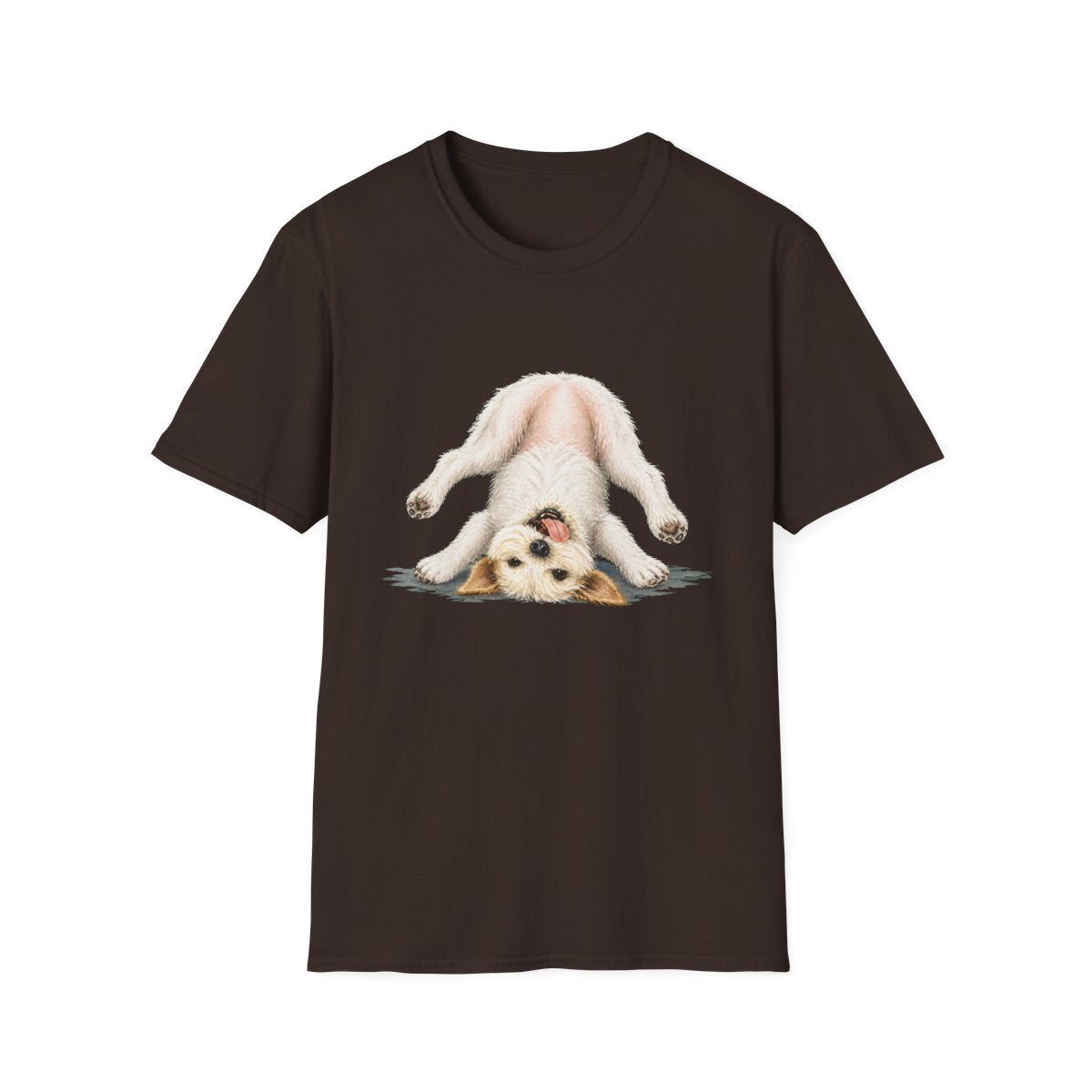 Living My Best Life Sealyham Terrier Tee - Dark Chocolate