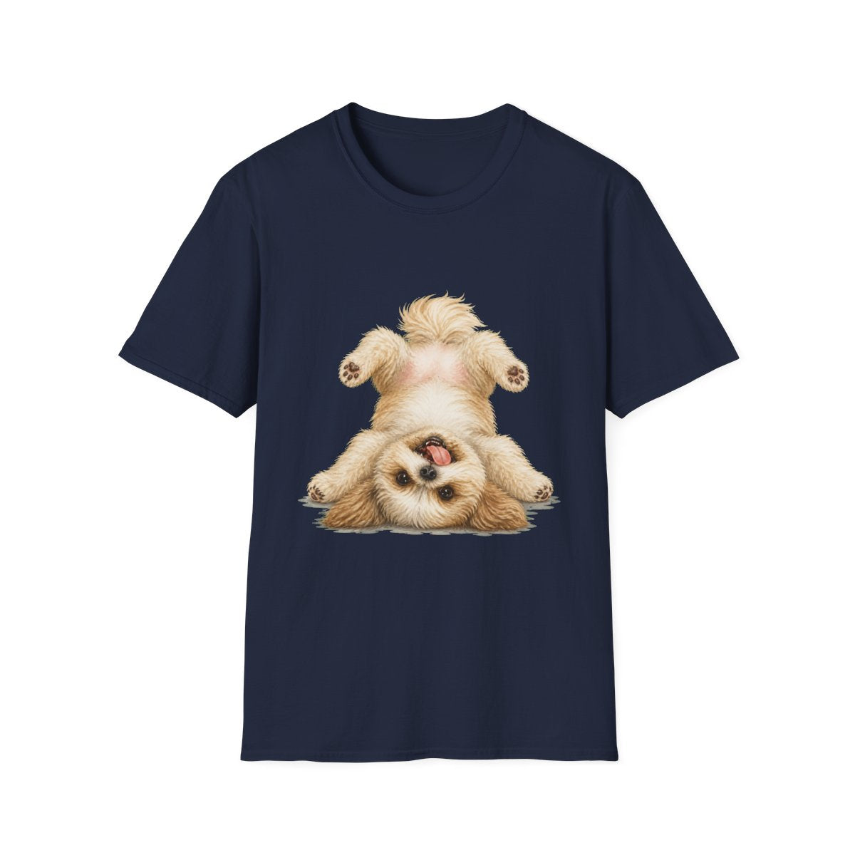 Living My Best Life Shih Tzu Tee - Navy