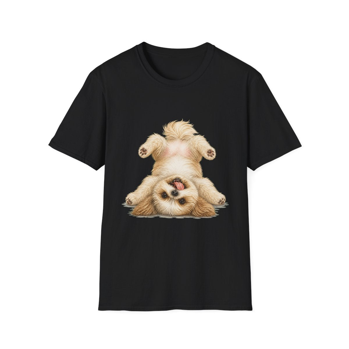 Living My Best Life Shih Tzu Tee - Black