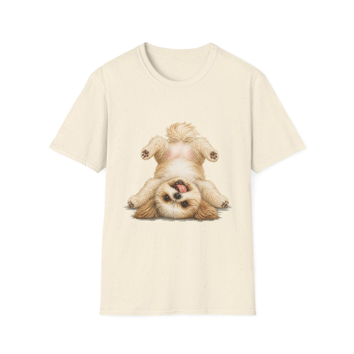 Living My Best Life Shih Tzu Tee - Natural