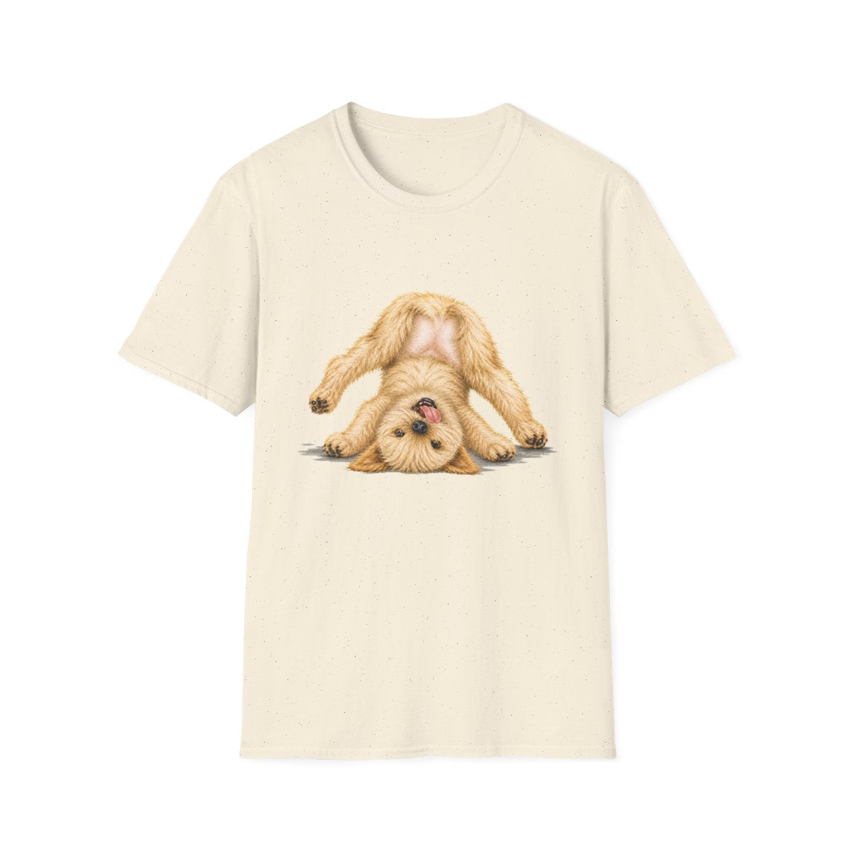 Living My Best Life Soft Coated Wheaten Terrier Tee - Natural