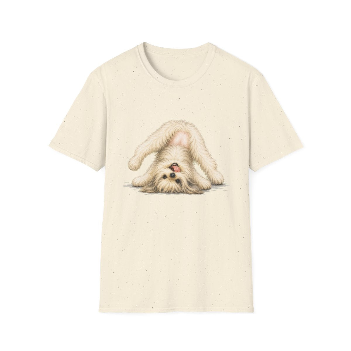 Living My Best Life Tibetan Terrier Tee - Natural