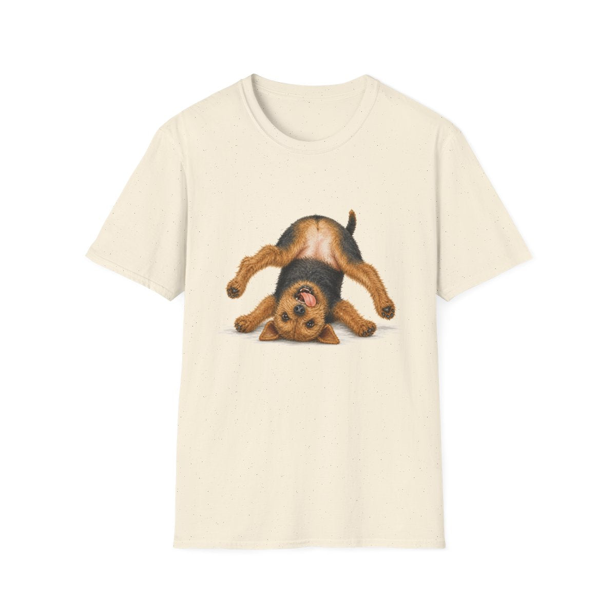 Living My Best Life Welsh Terrier Tee - Natural