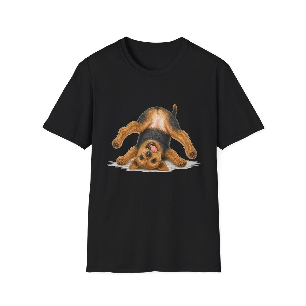 Living My Best Life Welsh Terrier Tee - Black
