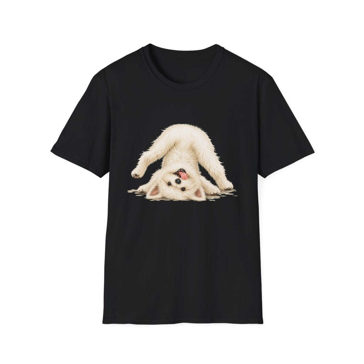 Living My Best Life Westie Tee - Black