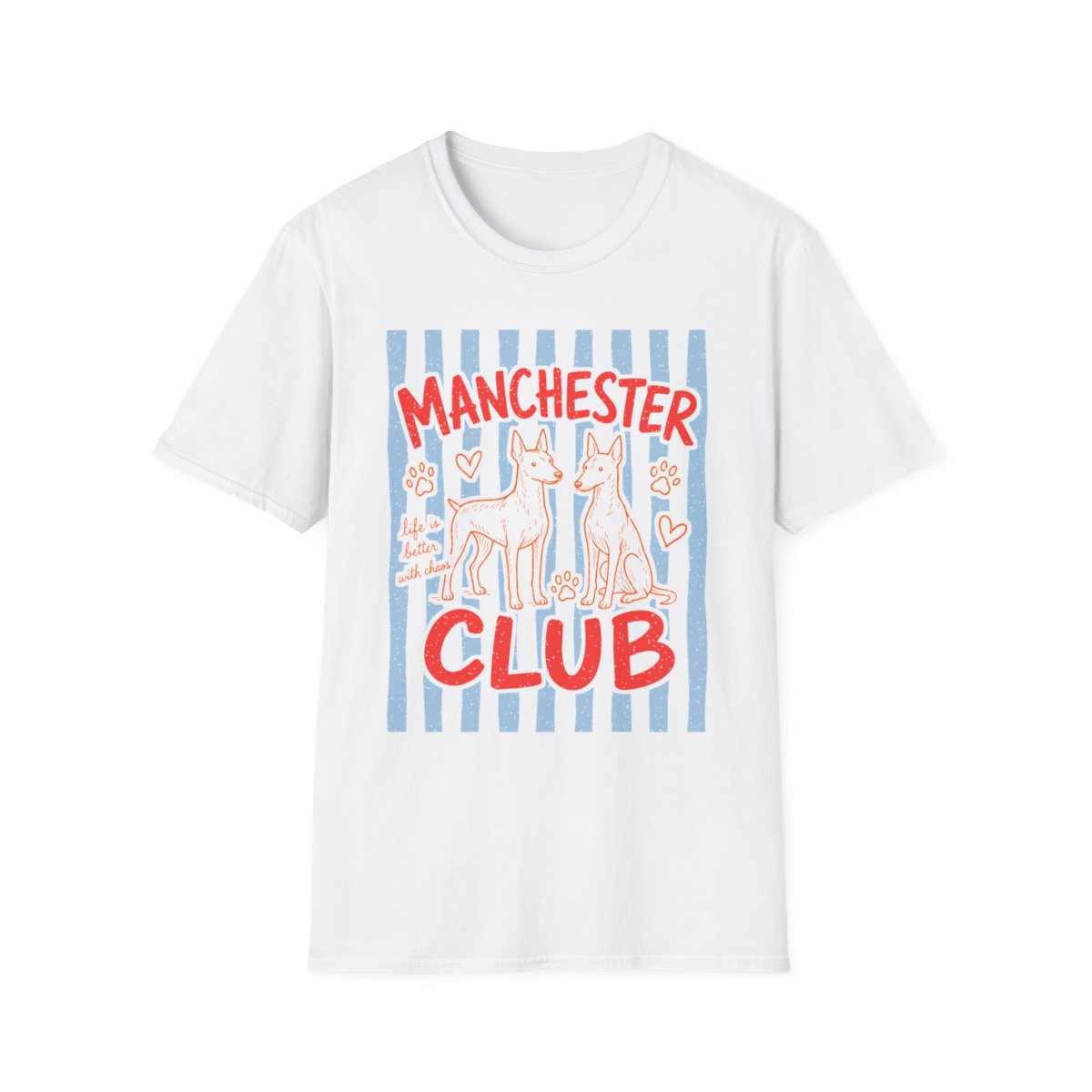 Manchester Club Tee - White