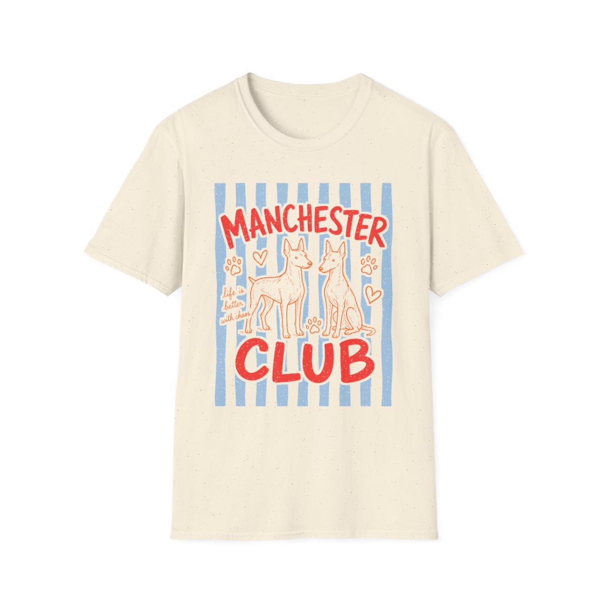 Manchester Club Tee - Natural