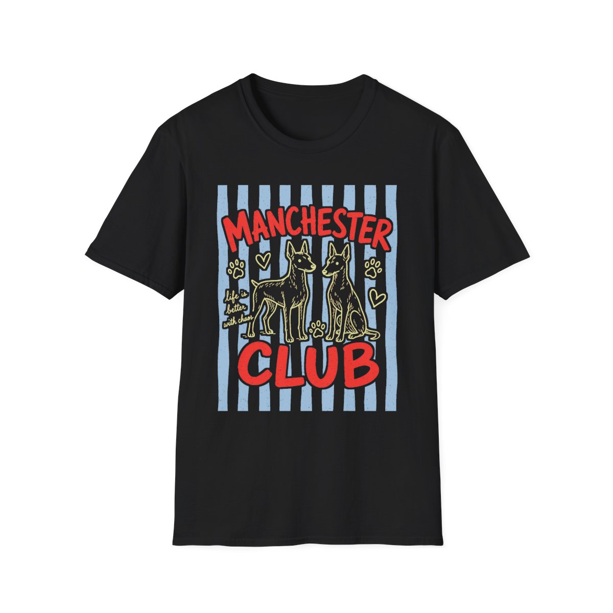 Manchester Club Tee - Black