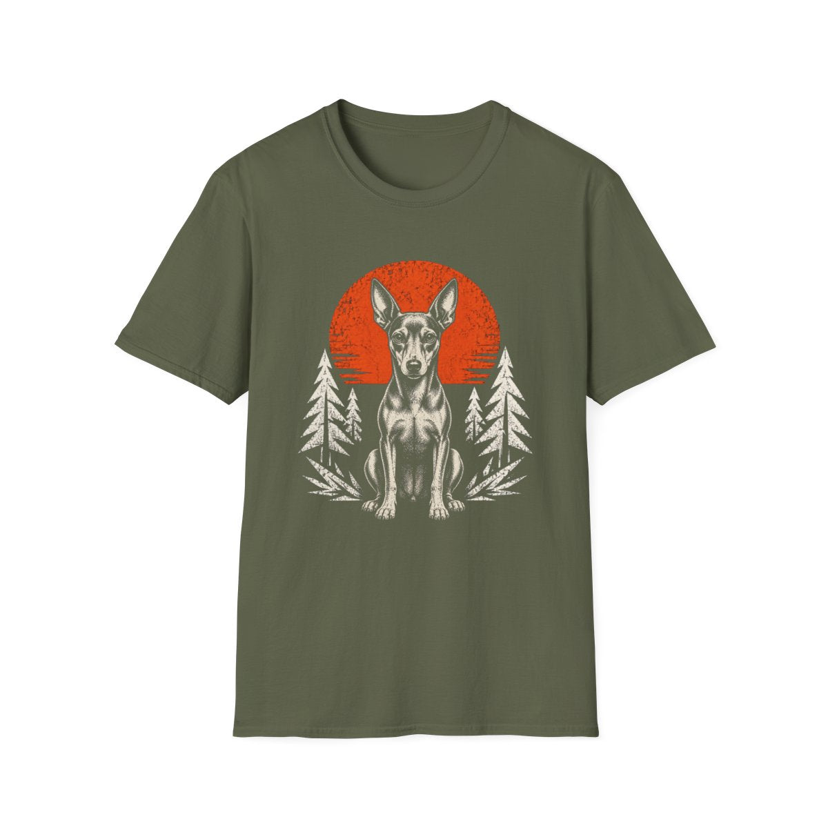 Manchester Terrier Adventure Club Tee - Military Green
