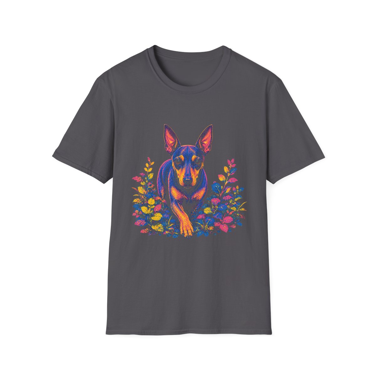Manchester Terrier Bold Spirit Tee - Charcoal